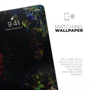 Liquid Abstract Paint Remix V53 - Full Body Skin Decal for the Apple iPad Pro 12.9", 11", 10.5", 9.7", Air or Mini (All Models Available)