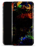 Liquid Abstract Paint Remix V53 - iPhone X Clipit Case