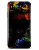 Liquid Abstract Paint Remix V53 - iPhone X Clipit Case