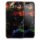 Liquid Abstract Paint Remix V53 - Vinyl Skin Wrap for iPhone 17 Pro Max, 17 Pro, 17 Air, 17, 16 & All Models — Soft Matte or Ultra Gloss