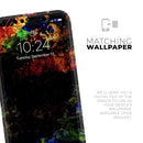 Liquid Abstract Paint Remix V53 - Vinyl Skin Wrap for iPhone 17 Pro Max, 17 Pro, 17 Air, 17, 16 & All Models — Soft Matte or Ultra Gloss