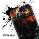Liquid Abstract Paint Remix V53 - Vinyl Skin Wrap for iPhone 17 Pro Max, 17 Pro, 17 Air, 17, 16 & All Models — Soft Matte or Ultra Gloss