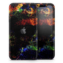 Liquid Abstract Paint Remix V53 - Vinyl Skin Wrap for iPhone 17 Pro Max, 17 Pro, 17 Air, 17, 16 & All Models — Soft Matte or Ultra Gloss