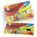 Liquid Abstract Paint Remix V54 - Premium Protective Decal Skin-Kit for the Apple Credit Card