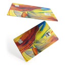 Liquid Abstract Paint Remix V54 - Premium Protective Decal Skin-Kit for the Apple Credit Card