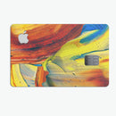 Liquid Abstract Paint Remix V54 - Premium Protective Decal Skin-Kit for the Apple Credit Card