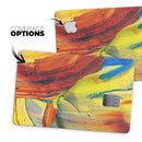 Liquid Abstract Paint Remix V54 - Premium Protective Decal Skin-Kit for the Apple Credit Card
