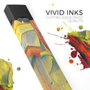Liquid Abstract Paint Remix V54 - Premium Decal Protective Skin-Wrap Sticker compatible with the Juul Labs vaping device
