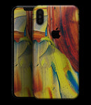 Liquid Abstract Paint Remix V54 - iPhone XS MAX, XS/X, 8/8+, 7/7+, 5/5S/SE Skin-Kit (All iPhones Available)