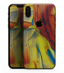 Liquid Abstract Paint Remix V54 - iPhone XS MAX, XS/X, 8/8+, 7/7+, 5/5S/SE Skin-Kit (All iPhones Available)
