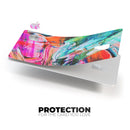 Liquid Abstract Paint Remix V55 - Premium Protective Decal Skin-Kit for the Apple Credit Card