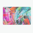 Liquid Abstract Paint Remix V55 - Premium Protective Decal Skin-Kit for the Apple Credit Card