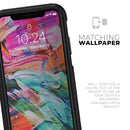 Liquid Abstract Paint Remix V55 - Skin Kit for the iPhone OtterBox Cases