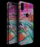 Liquid Abstract Paint Remix V55 - iPhone XS MAX, XS/X, 8/8+, 7/7+, 5/5S/SE Skin-Kit (All iPhones Available)