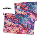 Liquid Abstract Paint Remix V56 - Premium Protective Decal Skin-Kit for the Apple Credit Card