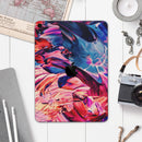 Liquid Abstract Paint Remix V56 - Full Body Skin Decal for the Apple iPad Pro 12.9", 11", 10.5", 9.7", Air or Mini (All Models Available)