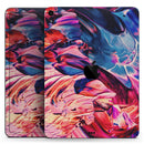 Liquid Abstract Paint Remix V56 - Full Body Skin Decal for the Apple iPad Pro 12.9", 11", 10.5", 9.7", Air or Mini (All Models Available)