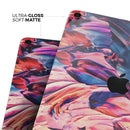 Liquid Abstract Paint Remix V56 - Full Body Skin Decal for the Apple iPad Pro 12.9", 11", 10.5", 9.7", Air or Mini (All Models Available)