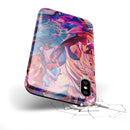 Liquid Abstract Paint Remix V56 - iPhone X Swappable Hybrid Case