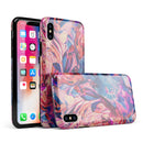 Liquid Abstract Paint Remix V56 - iPhone X Swappable Hybrid Case