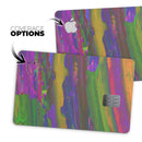 Liquid Abstract Paint Remix V57 - Premium Protective Decal Skin-Kit for the Apple Credit Card