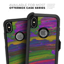 Liquid Abstract Paint Remix V57 - Skin Kit for the iPhone OtterBox Cases