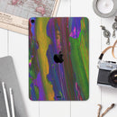 Liquid Abstract Paint Remix V57 - Full Body Skin Decal for the Apple iPad Pro 12.9", 11", 10.5", 9.7", Air or Mini (All Models Available)