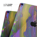 Liquid Abstract Paint Remix V57 - Full Body Skin Decal for the Apple iPad Pro 12.9", 11", 10.5", 9.7", Air or Mini (All Models Available)