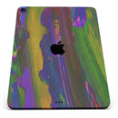 Liquid Abstract Paint Remix V57 - Full Body Skin Decal for the Apple iPad Pro 12.9", 11", 10.5", 9.7", Air or Mini (All Models Available)