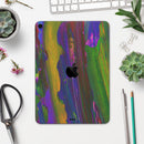 Liquid Abstract Paint Remix V57 - Full Body Skin Decal for the Apple iPad Pro 12.9", 11", 10.5", 9.7", Air or Mini (All Models Available)