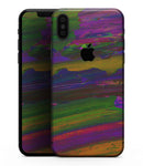 Liquid Abstract Paint Remix V57 - iPhone XS MAX, XS/X, 8/8+, 7/7+, 5/5S/SE Skin-Kit (All iPhones Available)