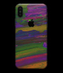 Liquid Abstract Paint Remix V57 - iPhone XS MAX, XS/X, 8/8+, 7/7+, 5/5S/SE Skin-Kit (All iPhones Available)