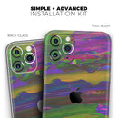 Liquid Abstract Paint Remix V57  - Protective Skin Wrap & Decal – Compatible with iPhone SE to iPhone 17 Pro Max (All Models)