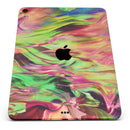 Liquid Abstract Paint Remix V58 - Full Body Skin Decal for the Apple iPad Pro 12.9", 11", 10.5", 9.7", Air or Mini (All Models Available)