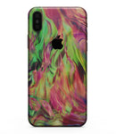 Liquid Abstract Paint Remix V58 - iPhone XS MAX, XS/X, 8/8+, 7/7+, 5/5S/SE Skin-Kit (All iPhones Available)