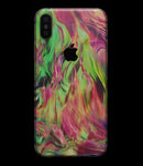 Liquid Abstract Paint Remix V58 - iPhone XS MAX, XS/X, 8/8+, 7/7+, 5/5S/SE Skin-Kit (All iPhones Available)