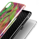 Liquid Abstract Paint Remix V58 - iPhone X Swappable Hybrid Case