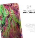 Liquid Abstract Paint Remix V58 - Vinyl Skin Wrap for iPhone 17 Pro Max, 17 Pro, 17 Air, 17, 16 & All Models — Soft Matte or Ultra Gloss