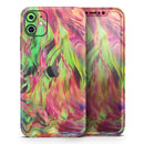 Liquid Abstract Paint Remix V58 - Vinyl Skin Wrap for iPhone 17 Pro Max, 17 Pro, 17 Air, 17, 16 & All Models — Soft Matte or Ultra Gloss