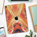 Liquid Abstract Paint Remix V59 - Full Body Skin Decal for the Apple iPad Pro 12.9", 11", 10.5", 9.7", Air or Mini (All Models Available)