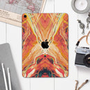 Liquid Abstract Paint Remix V59 - Full Body Skin Decal for the Apple iPad Pro 12.9", 11", 10.5", 9.7", Air or Mini (All Models Available)