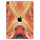 Liquid Abstract Paint Remix V59 - Full Body Skin Decal for the Apple iPad Pro 12.9", 11", 10.5", 9.7", Air or Mini (All Models Available)