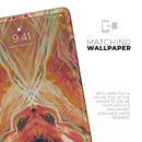 Liquid Abstract Paint Remix V59 - Full Body Skin Decal for the Apple iPad Pro 12.9", 11", 10.5", 9.7", Air or Mini (All Models Available)