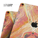 Liquid Abstract Paint Remix V59 - Full Body Skin Decal for the Apple iPad Pro 12.9", 11", 10.5", 9.7", Air or Mini (All Models Available)