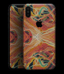 Liquid Abstract Paint Remix V59 - iPhone XS MAX, XS/X, 8/8+, 7/7+, 5/5S/SE Skin-Kit (All iPhones Available)