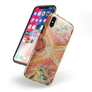 Liquid Abstract Paint Remix V59 - iPhone X Swappable Hybrid Case