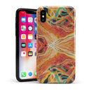 Liquid Abstract Paint Remix V59 - iPhone X Swappable Hybrid Case