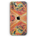Liquid Abstract Paint Remix V59 - Vinyl Skin Wrap for iPhone 17 Pro Max, 17 Pro, 17 Air, 17, 16 & All Models — Soft Matte or Ultra Gloss