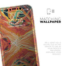 Liquid Abstract Paint Remix V59 - Vinyl Skin Wrap for iPhone 17 Pro Max, 17 Pro, 17 Air, 17, 16 & All Models — Soft Matte or Ultra Gloss