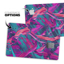 Liquid Abstract Paint Remix V5 - Premium Protective Decal Skin-Kit for the Apple Credit Card